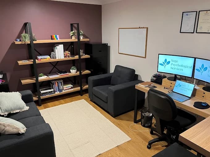 The Sage Psychological Services consulting room in East Fremantle